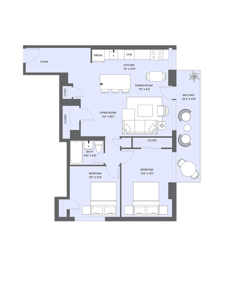 115-135 Tyndall Avenue Studio-2 Beds Apartment for Rent - Photo Gallery 20